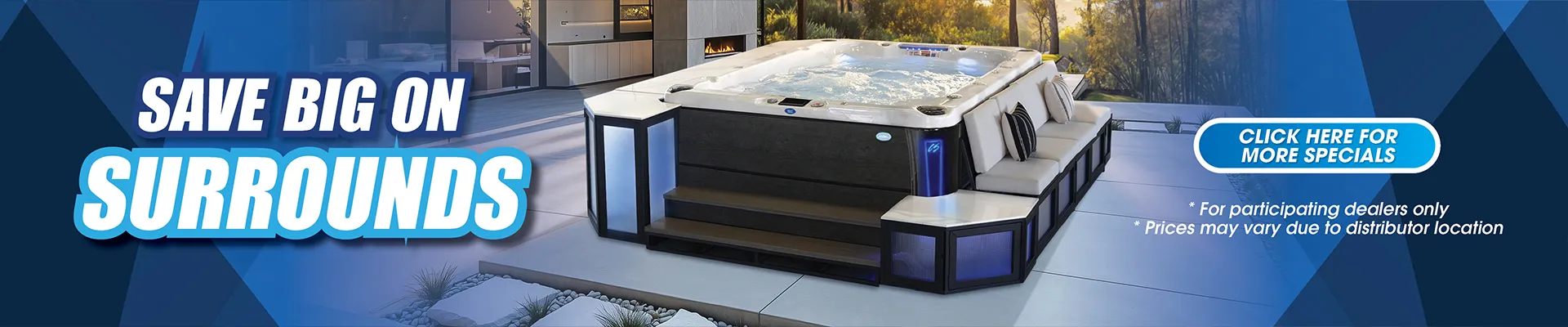 Calspas hot tub being used in a family setting - Bethany Beach